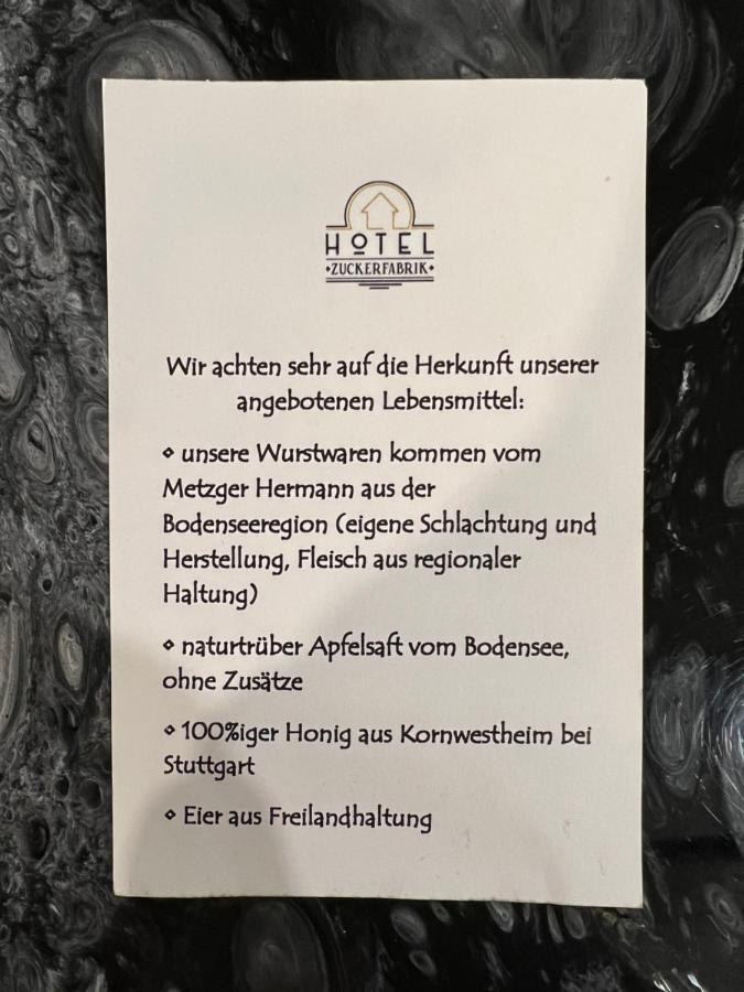 Hotel Zuckerfabrik Στουτγκάρδη Εξωτερικό φωτογραφία